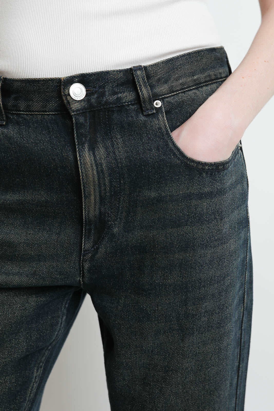 Isabel Marant, Belvira jeans in dirty blue