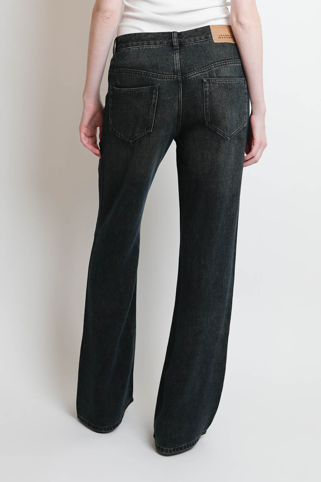 Isabel Marant, Belvira jeans in dirty blue