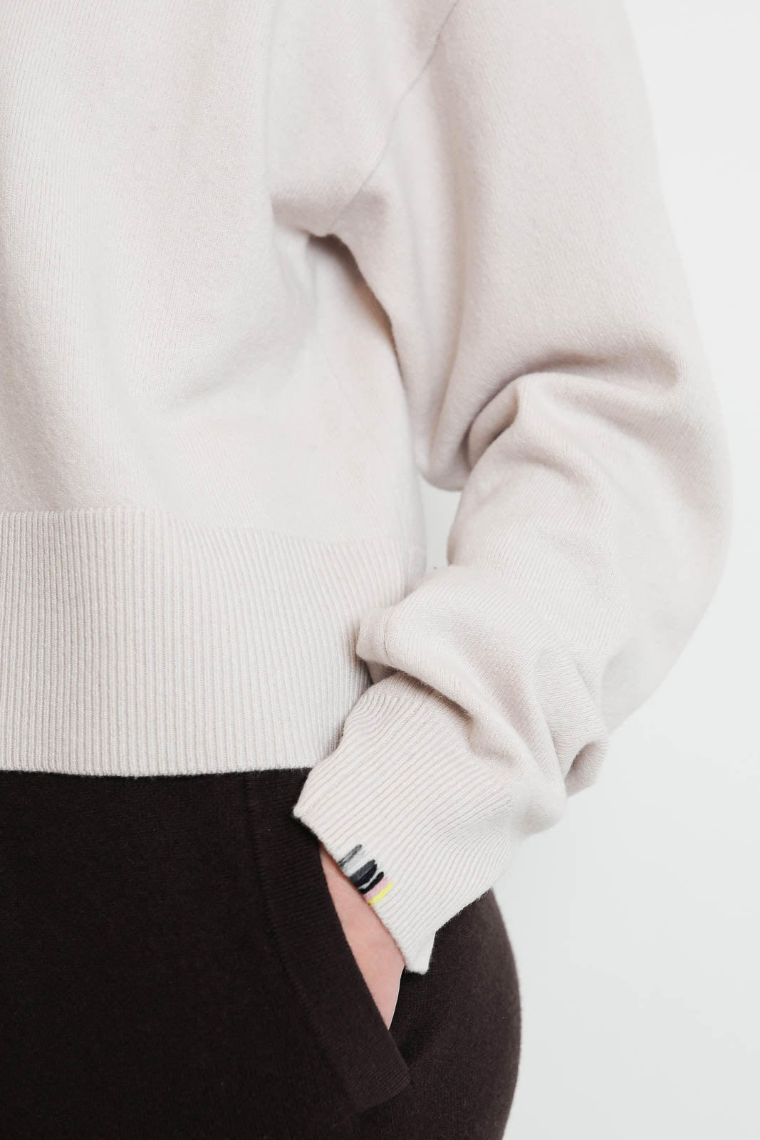 Extreme Cashmere, Chou Cardigan in Chalk