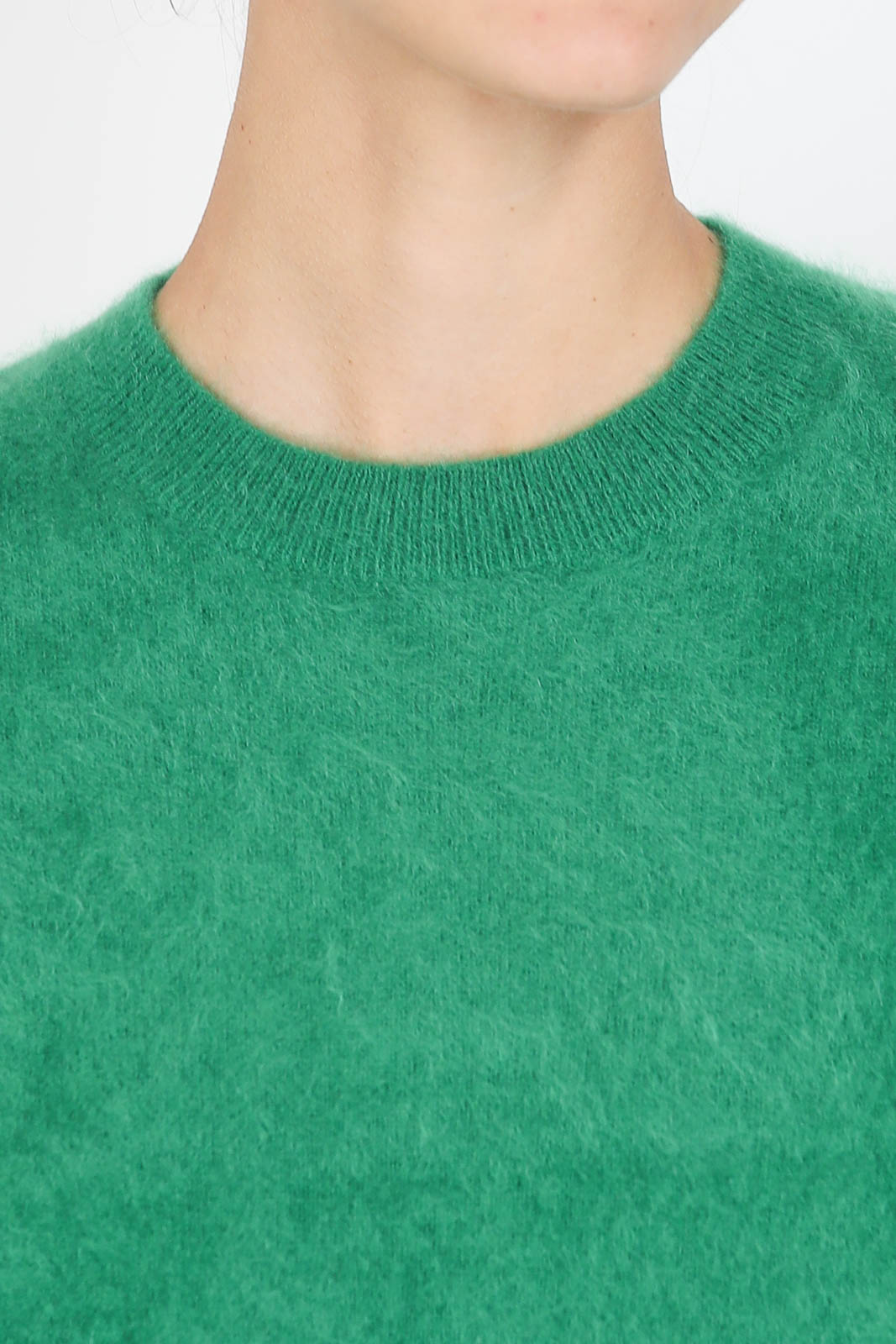 Sweater unisex in green