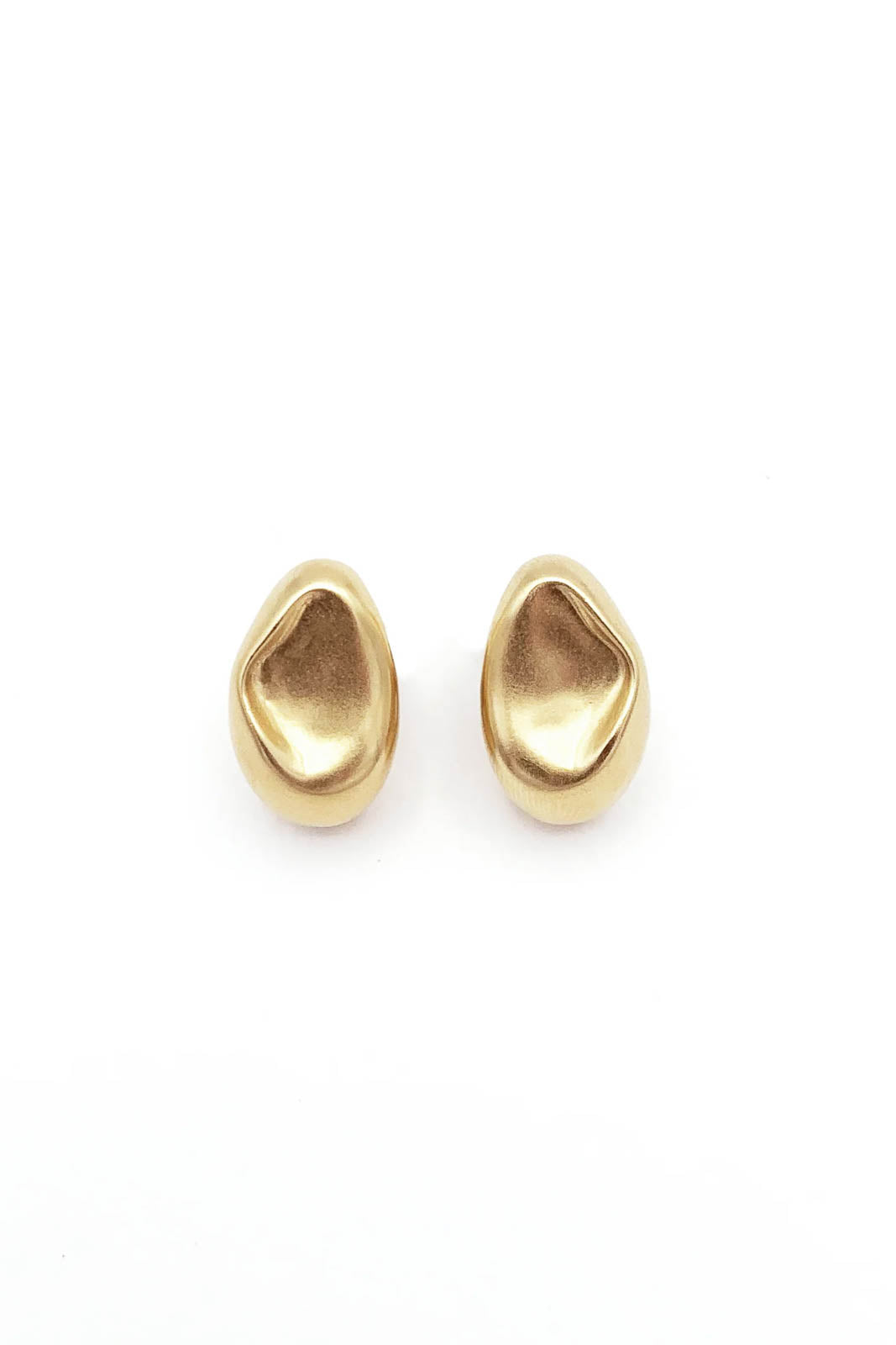 Gouttes Coeur earrings in gold