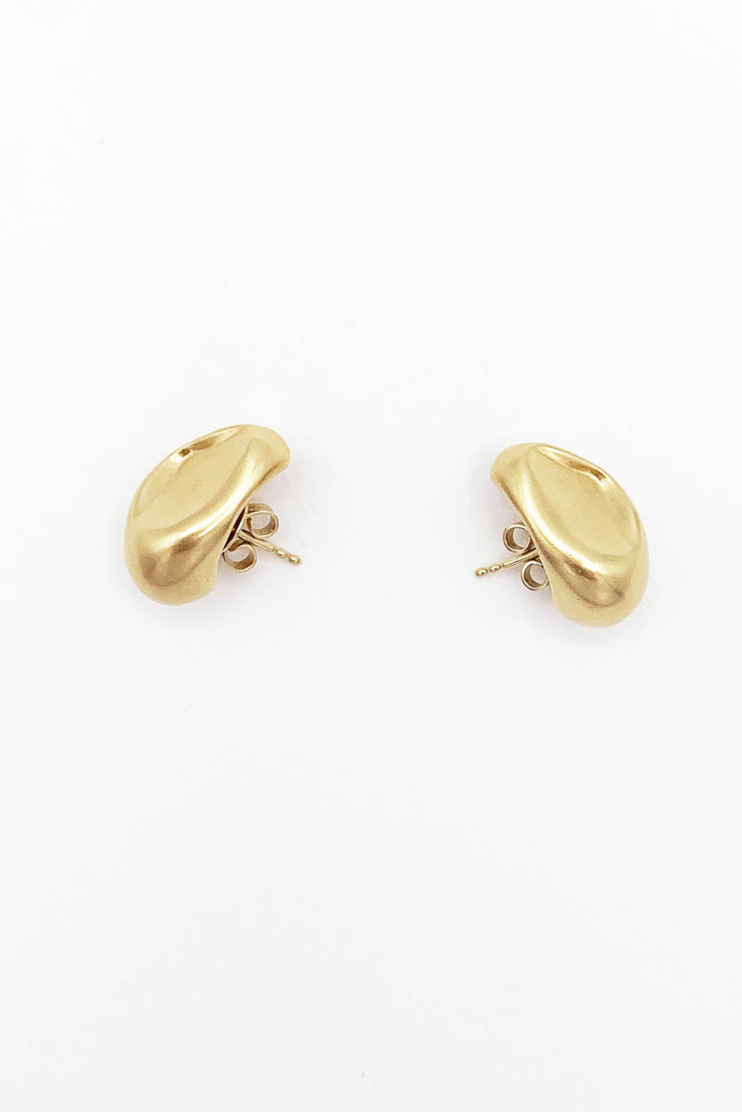 Gouttes Coeur earrings in gold