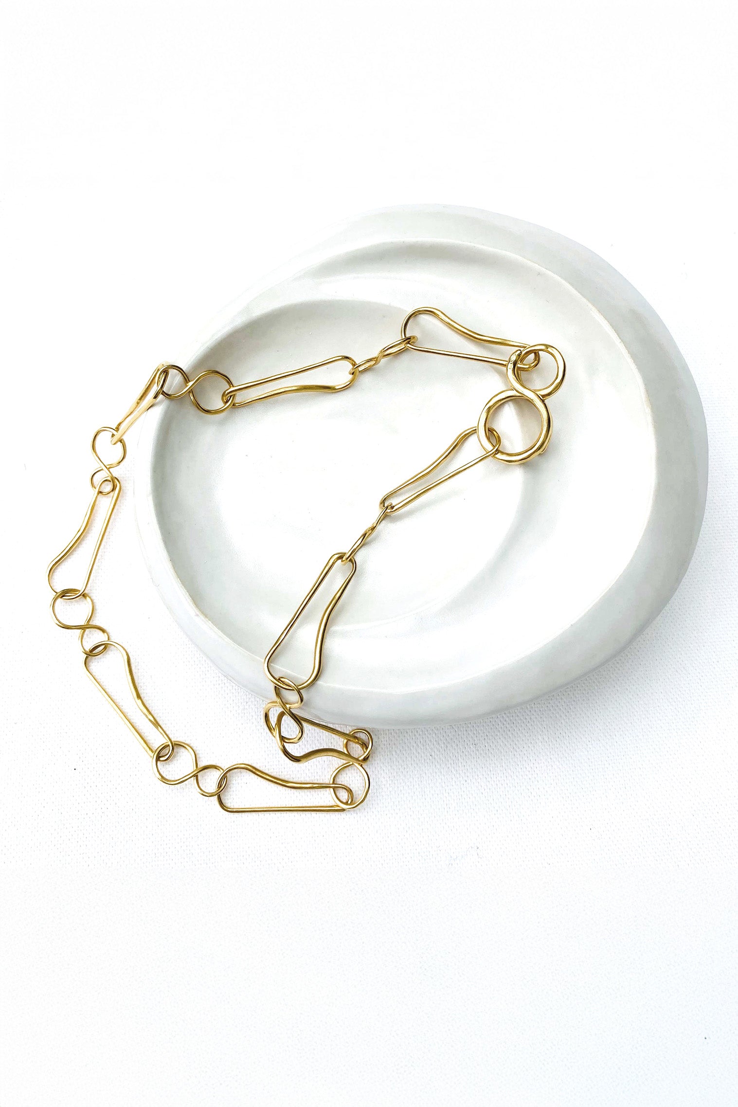 Les Liens necklace in gold