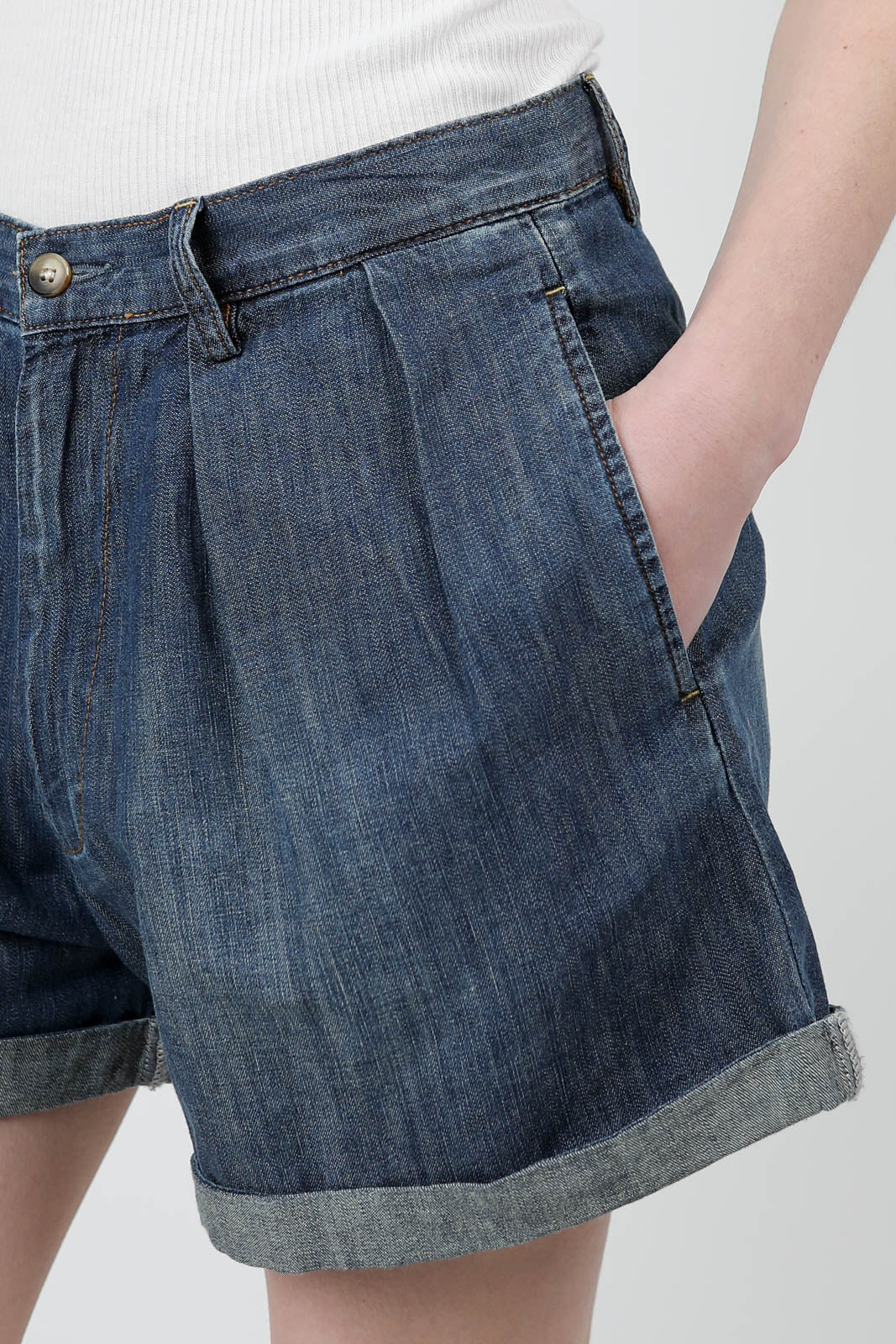 Blair shorts in Seymour Indigo