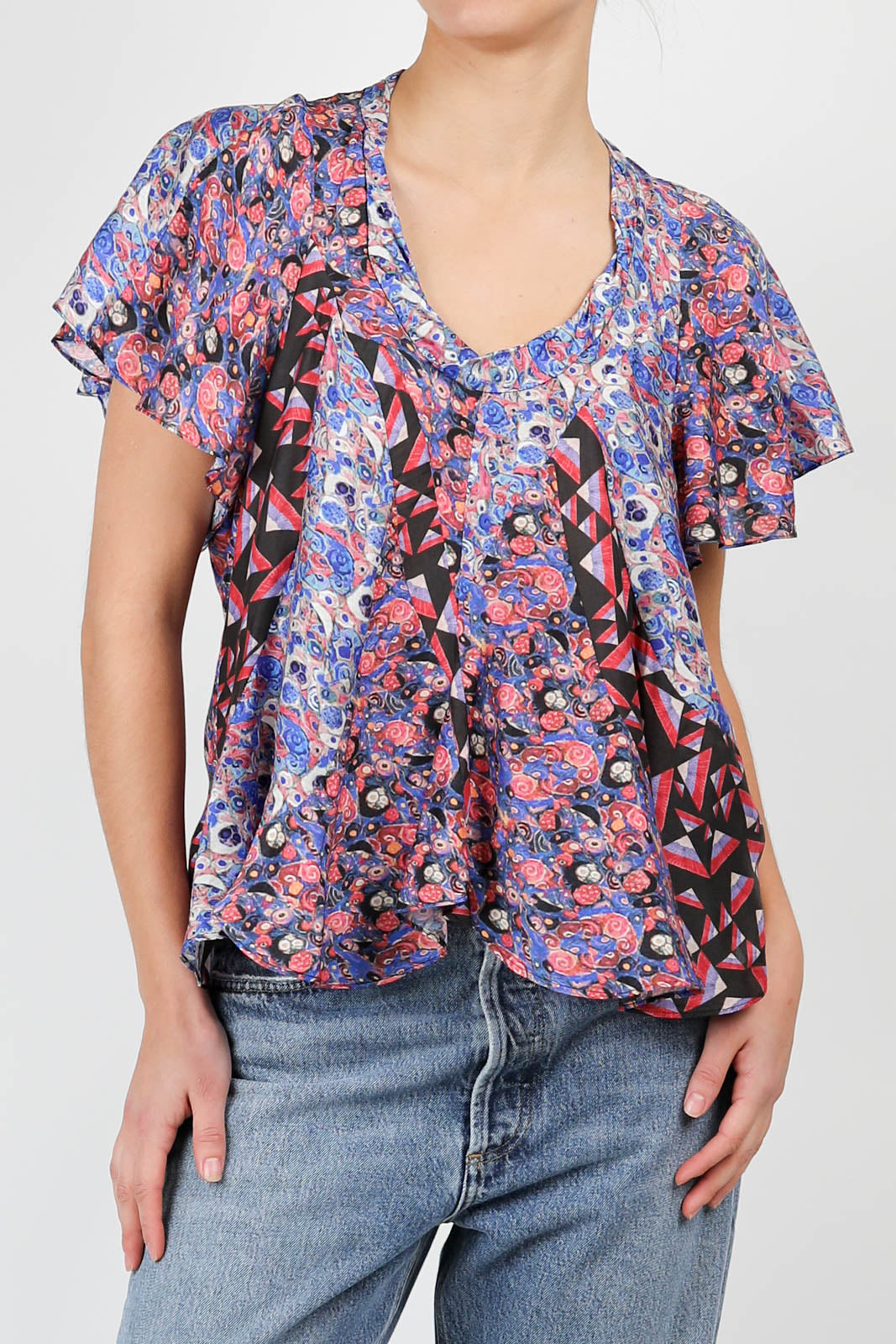 Lamalia top in blue