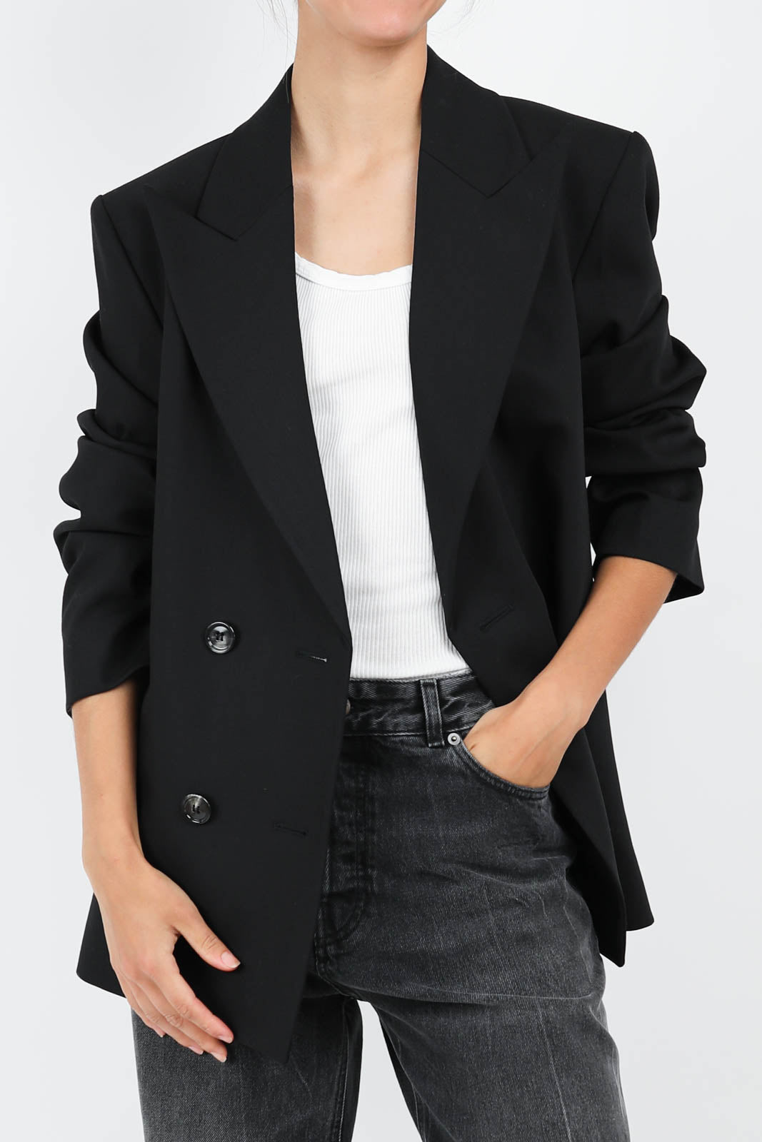 Owen blazer in black