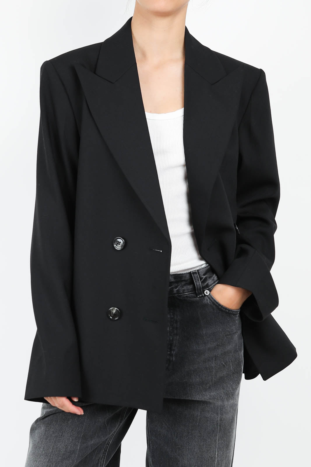 Owen blazer in black