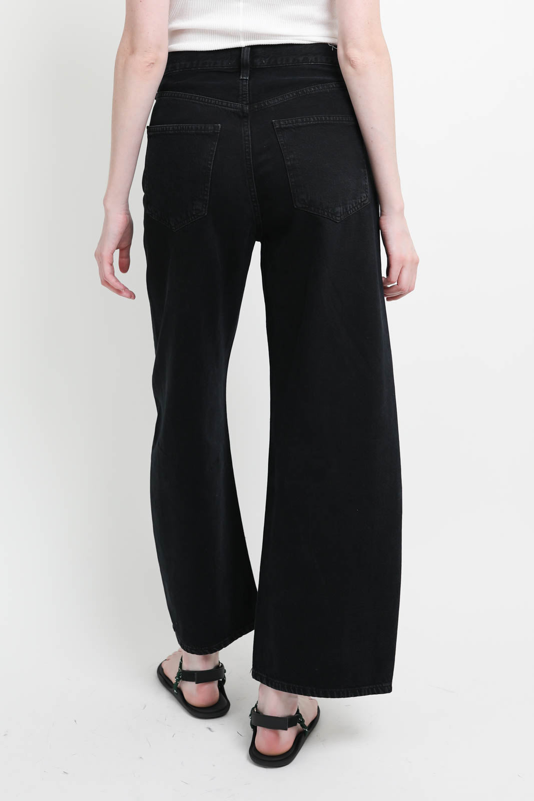 Agolde, Jeans Low Curve in Crushed