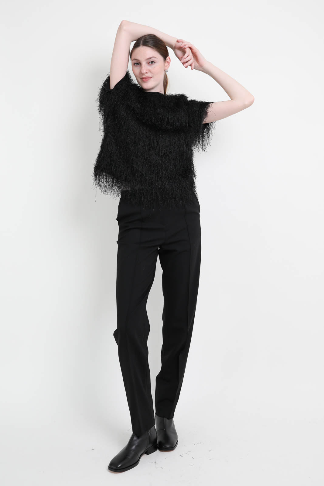 Loulou de Saison, Zaro top in black