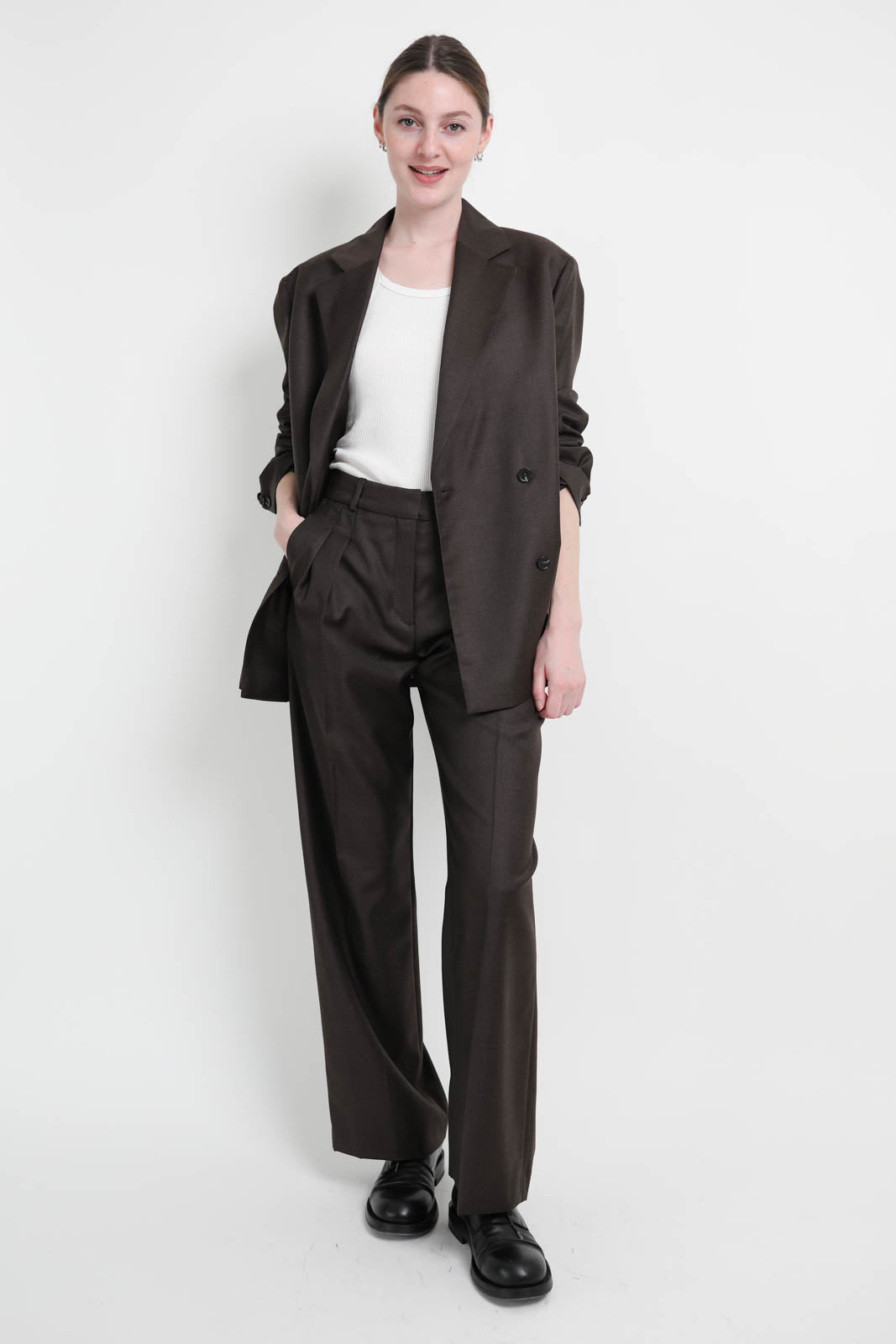 Loulou de Saison, Sbiru trousers in Grizzly