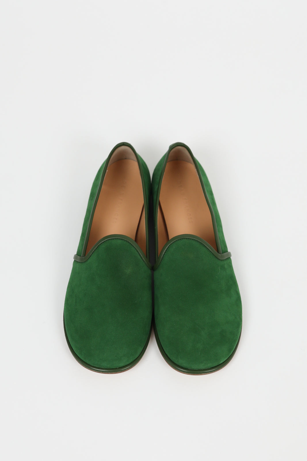 Cigar moccasins in green