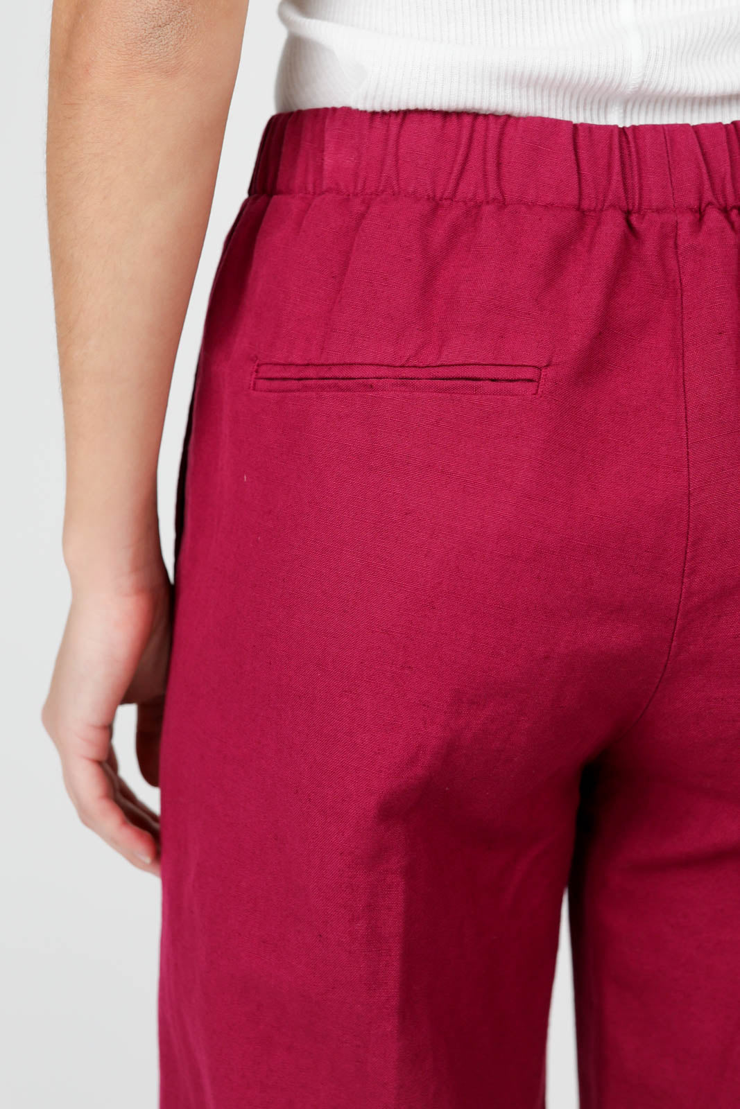 Pants in fuchsia