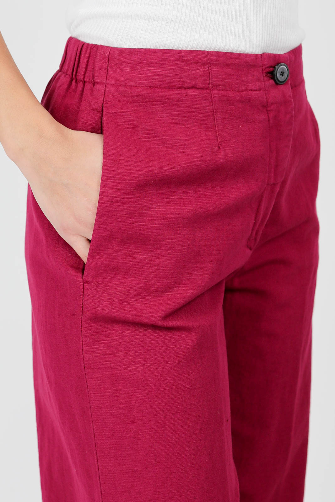 Pants in fuchsia