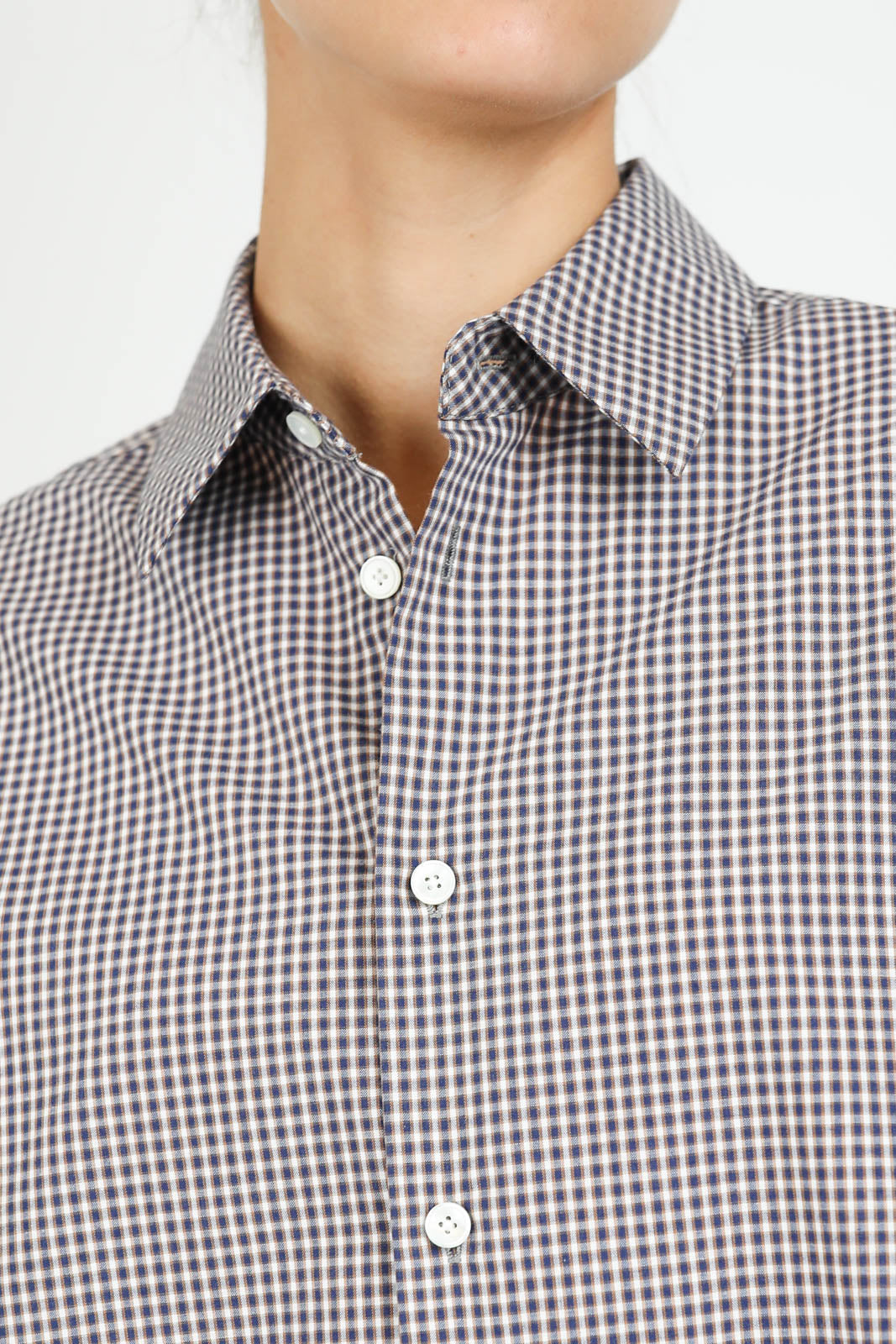 Clean Uniform blouse in Heirloom Check