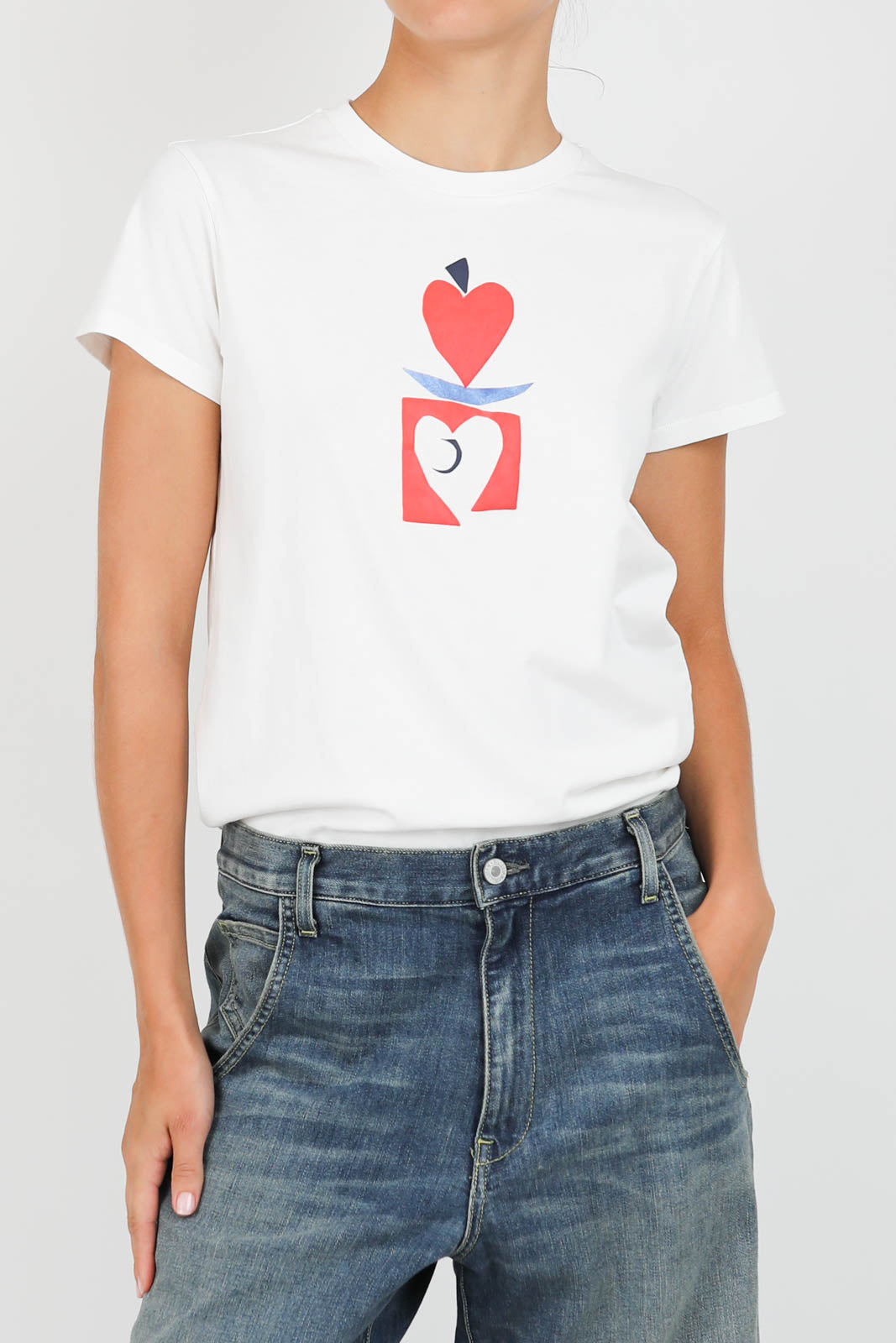 Big Apple Mini T-shirt in white