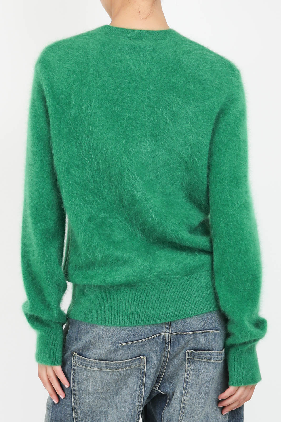 Sweater unisex in green