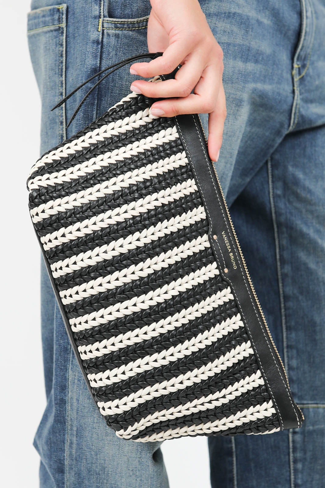 Bag Pochette in Noir/Blanc