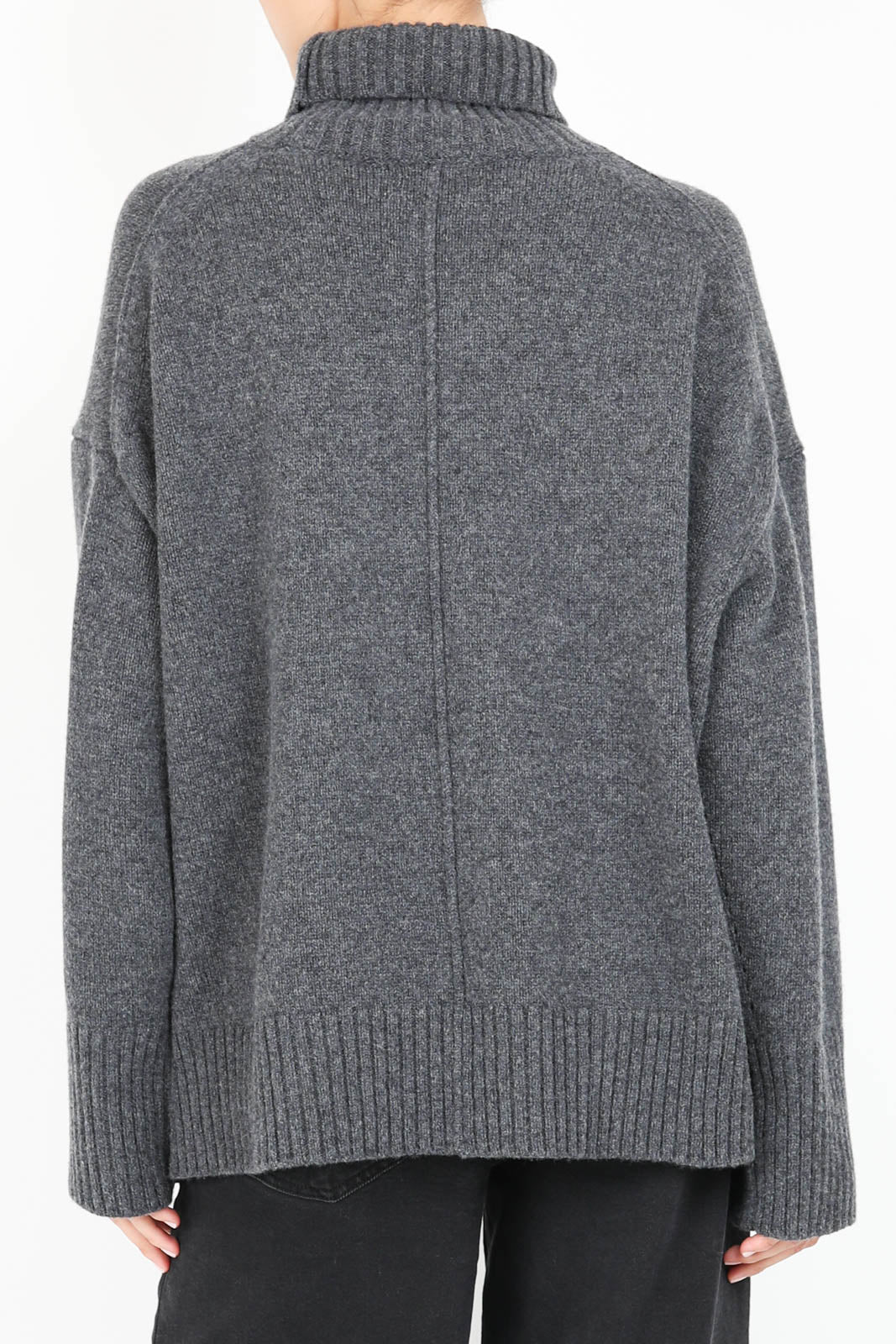 William sweater in gris fonce