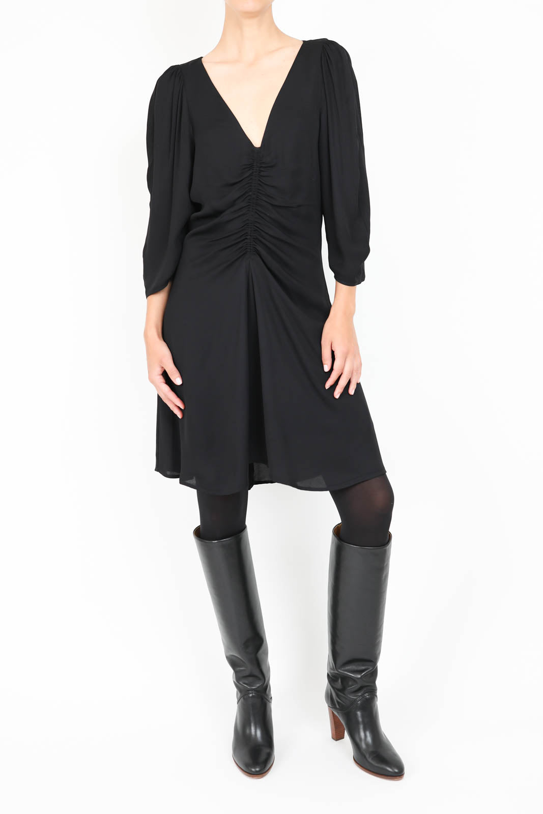 Deepa dress in black