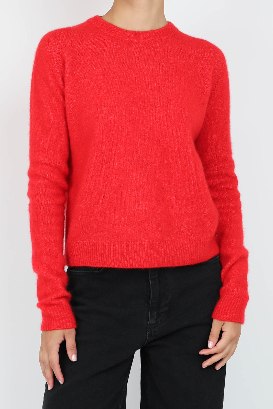 Cashmere sweater in Rosso