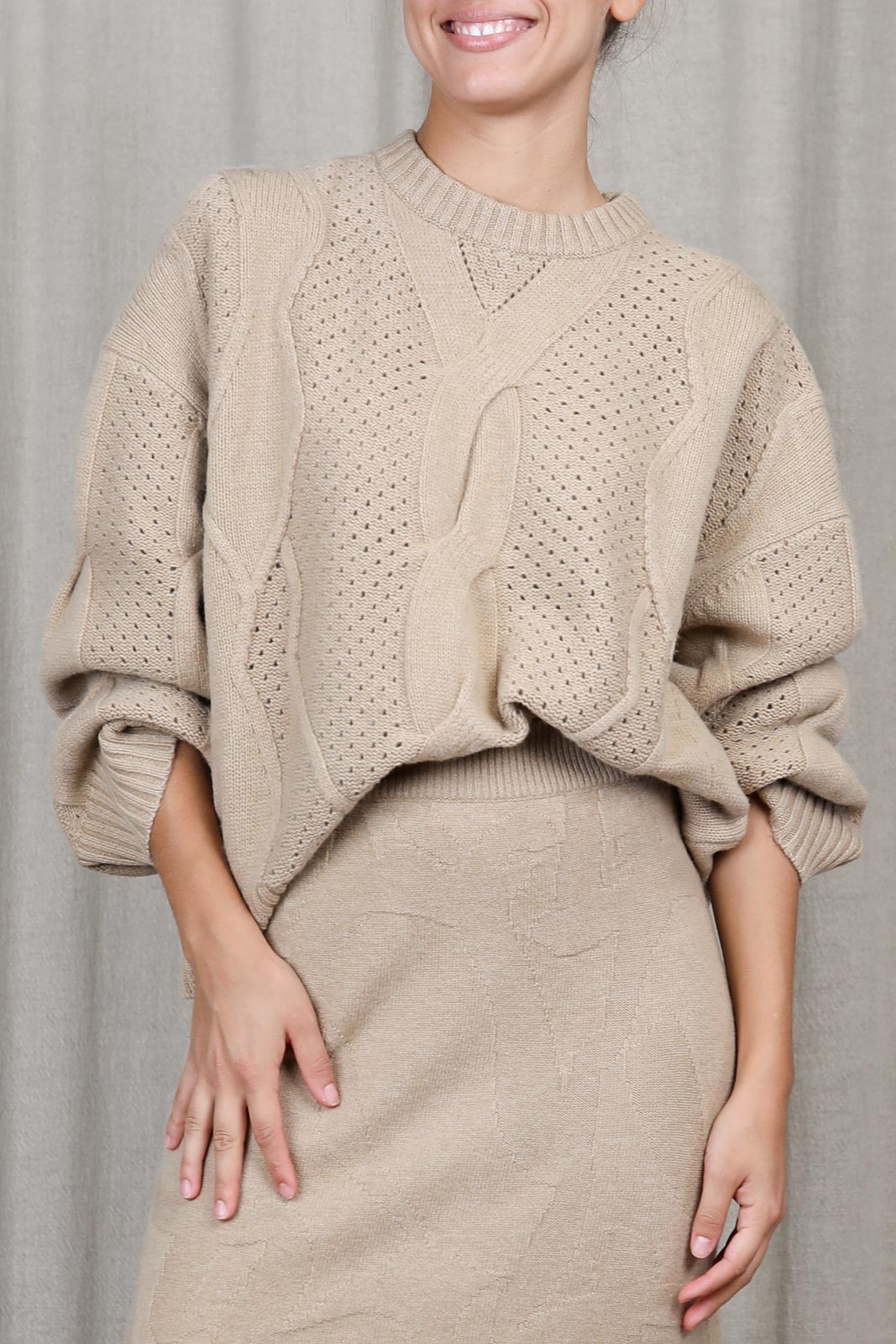 Mariska sweater in beige