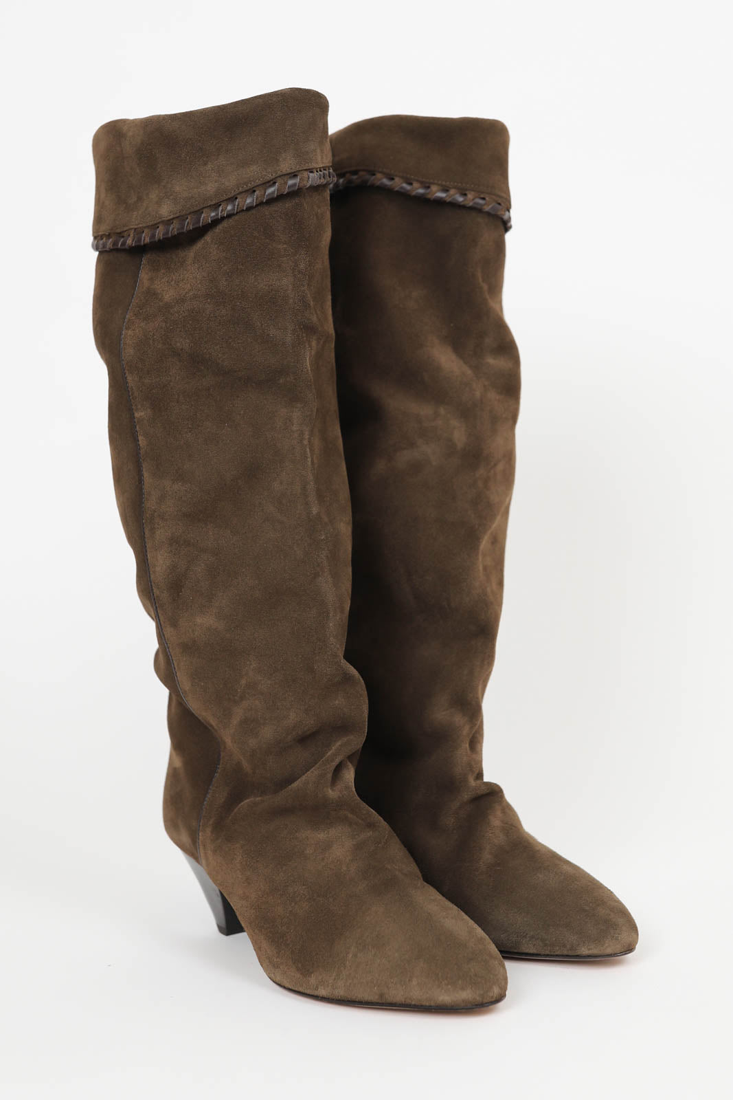 Elita boots in bronze