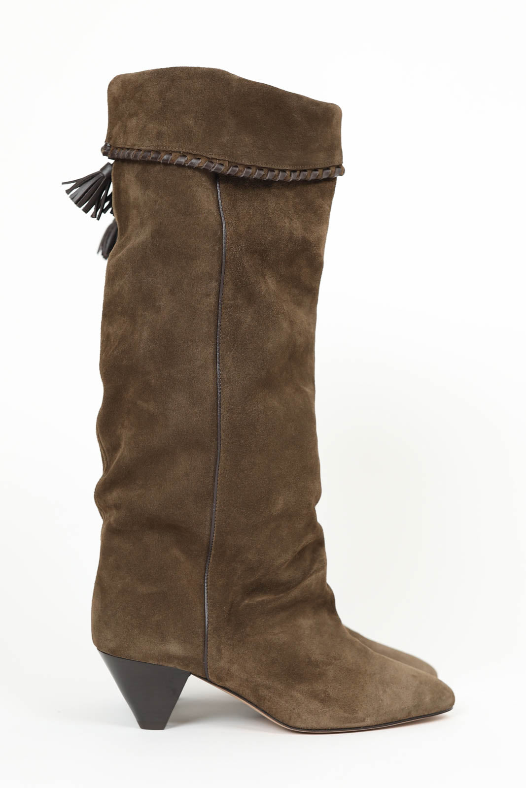 Elita boots in bronze