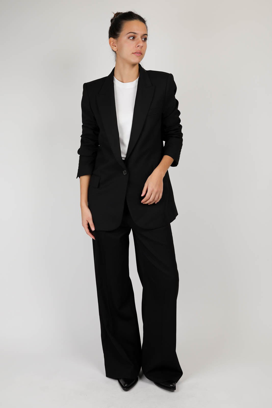 Johan trousers in black