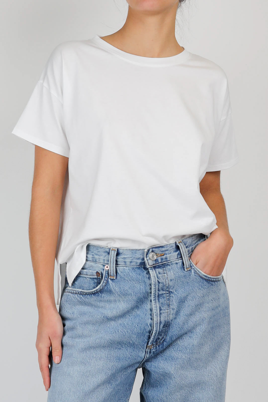 T-shirt Basiluzzo in white
