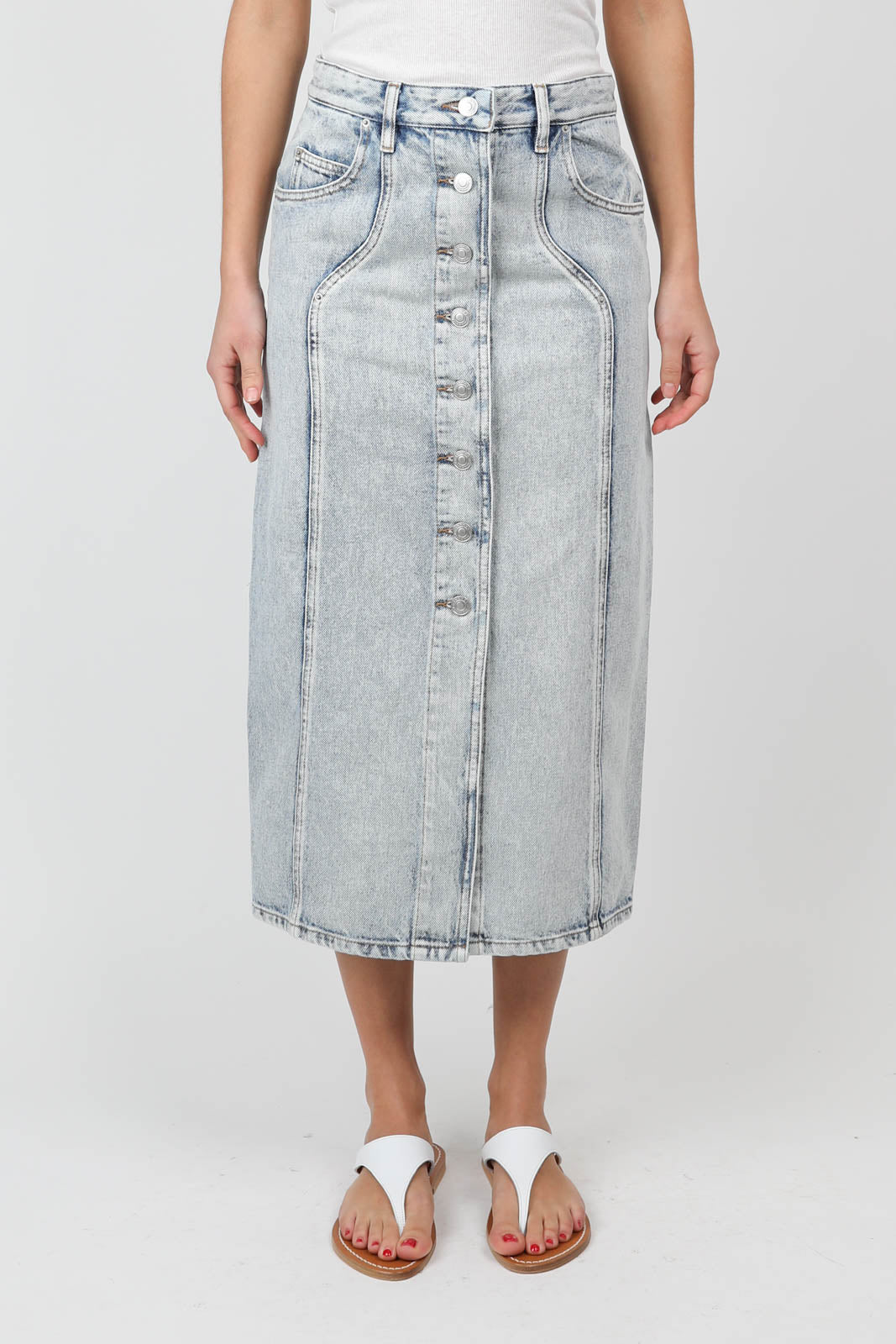 Skirt Vandy in Light Blue