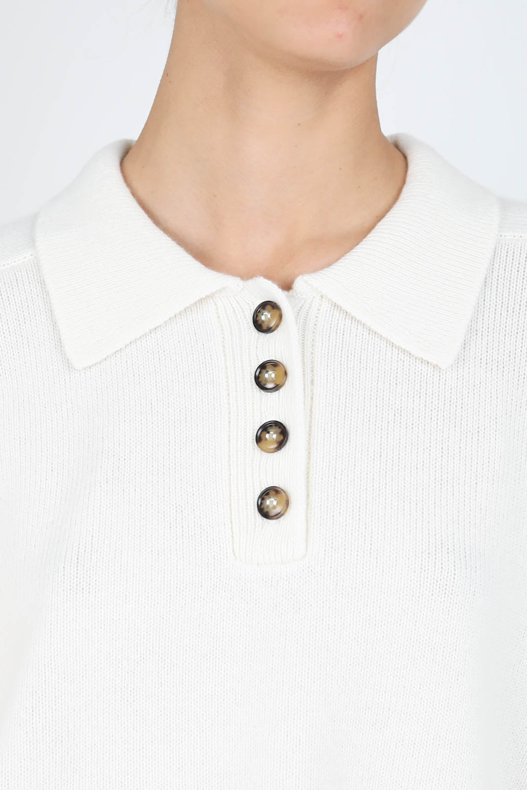 Polo Homere sweater in ivory