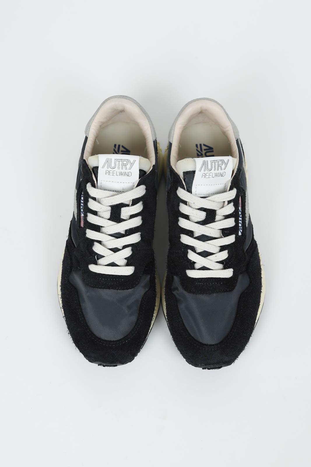 Sneaker Low Reelwind Nylon/Crack in Wht/Black