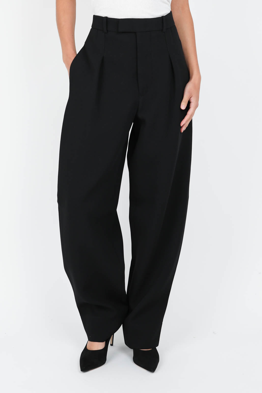 HB trousers in black