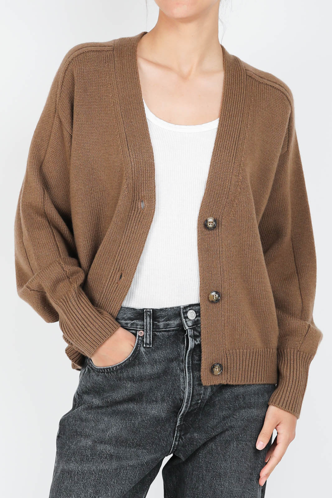 Cardigan Zanzibar in Mocha