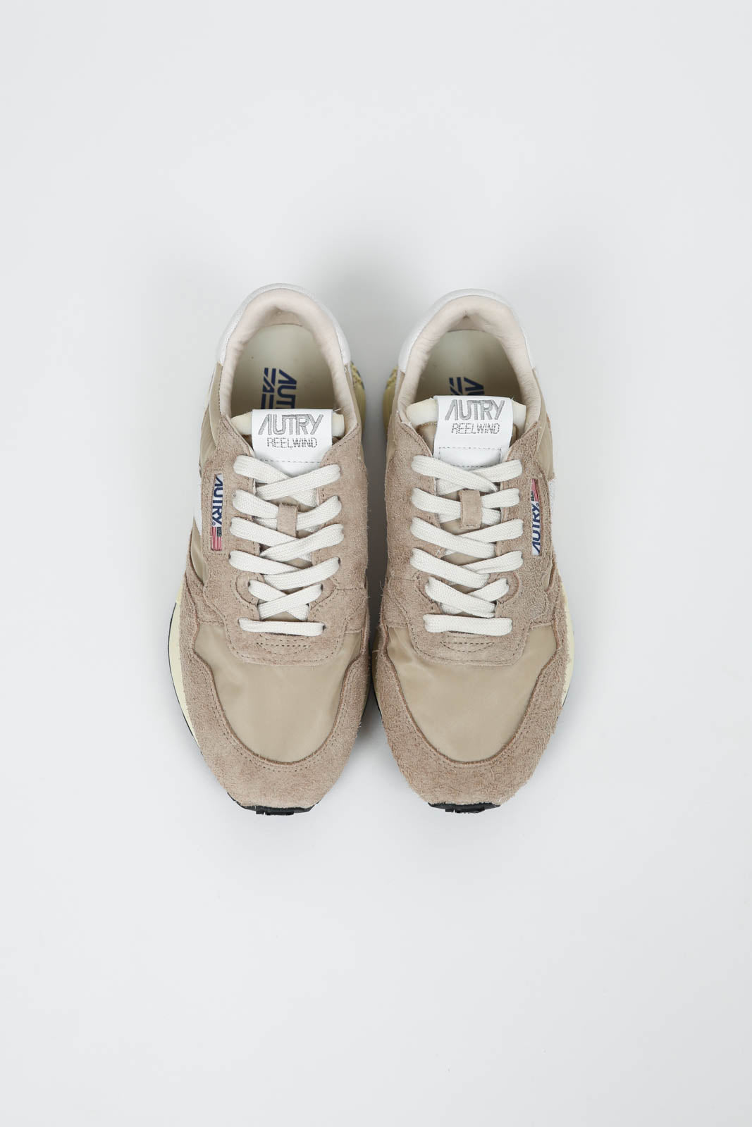 Sneaker Low Reelwind Nylon/Crack in Wh/Wht Pepper