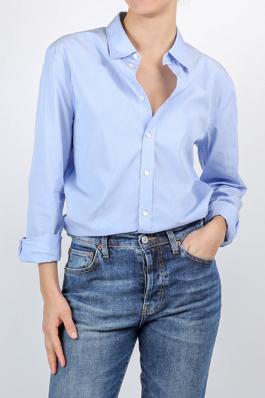 Raphael blouse in light blue