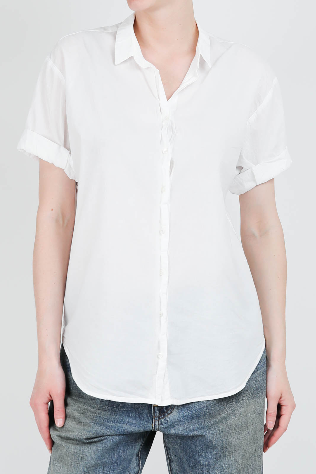 Channing blouse in white