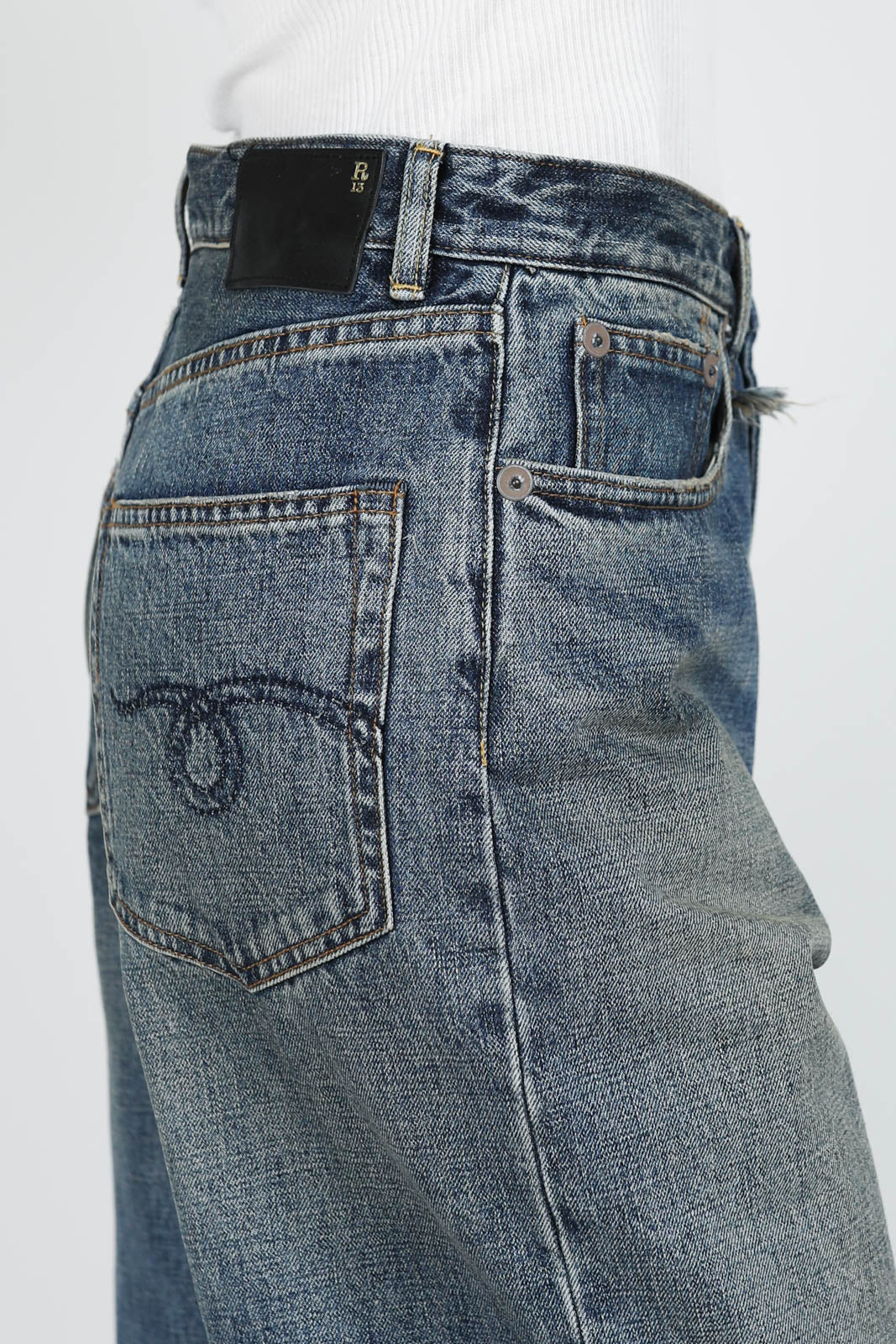 Jeans D'Arcy Loose in Barter Indigo