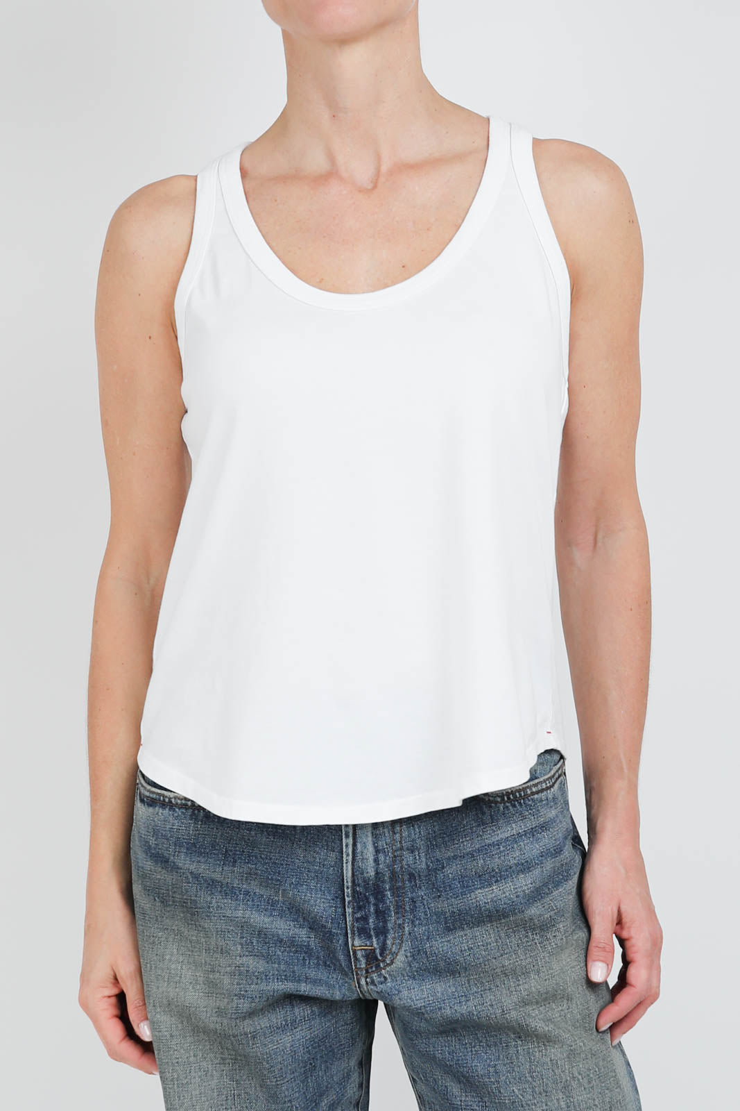 Jett tank top in white