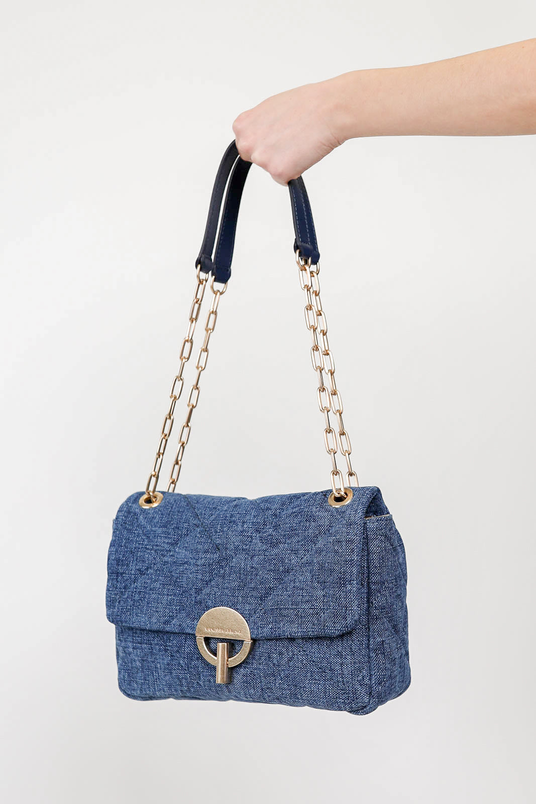 Bag Moon MM in Indigo