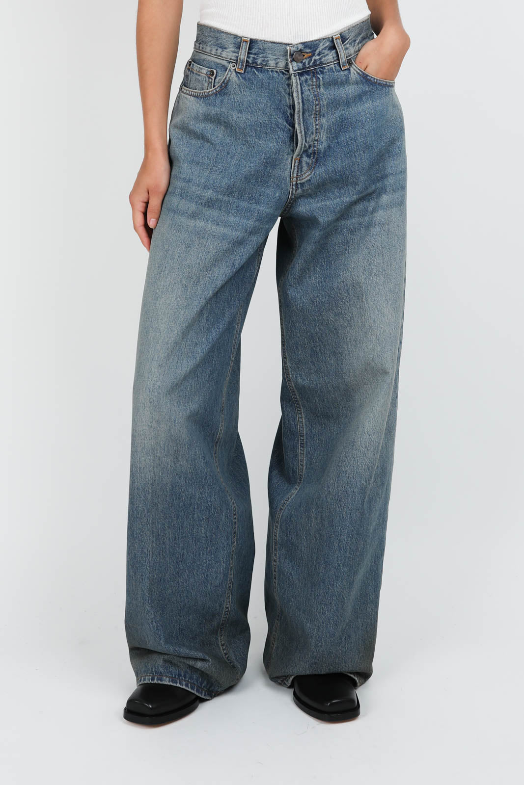 Bethany jeans in oil blue