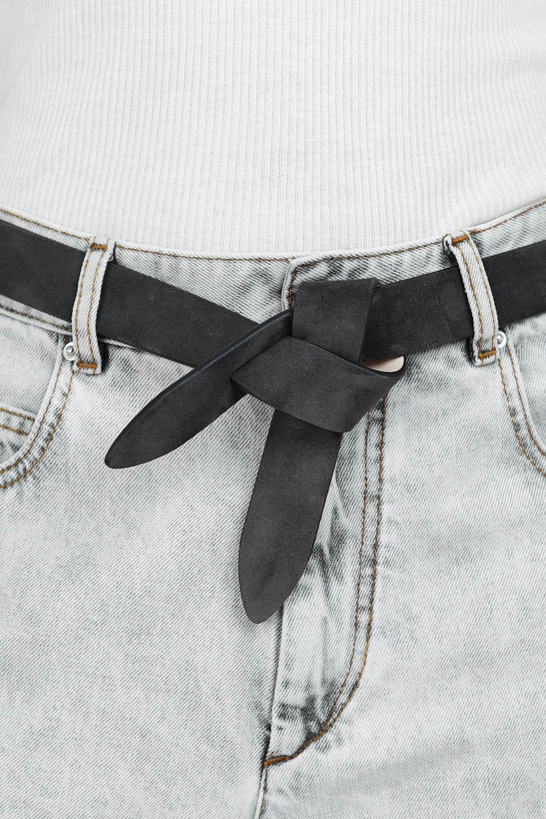 Lecce belt in anthracite