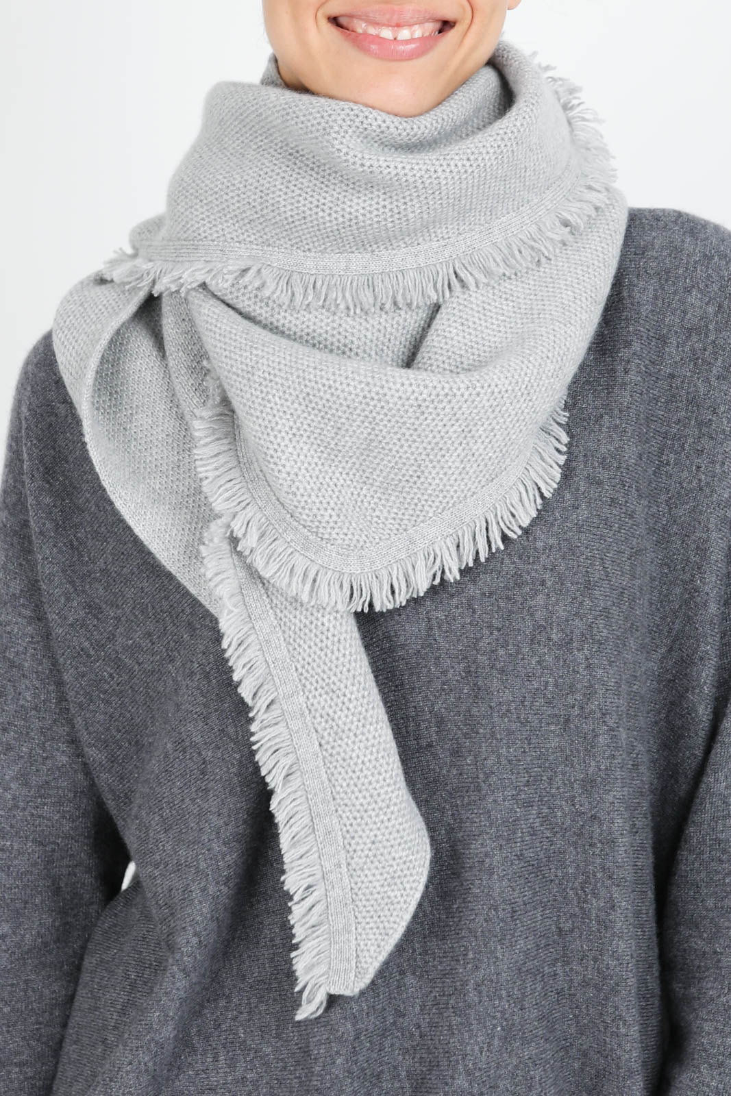 Bandana scarf in Dove Grey