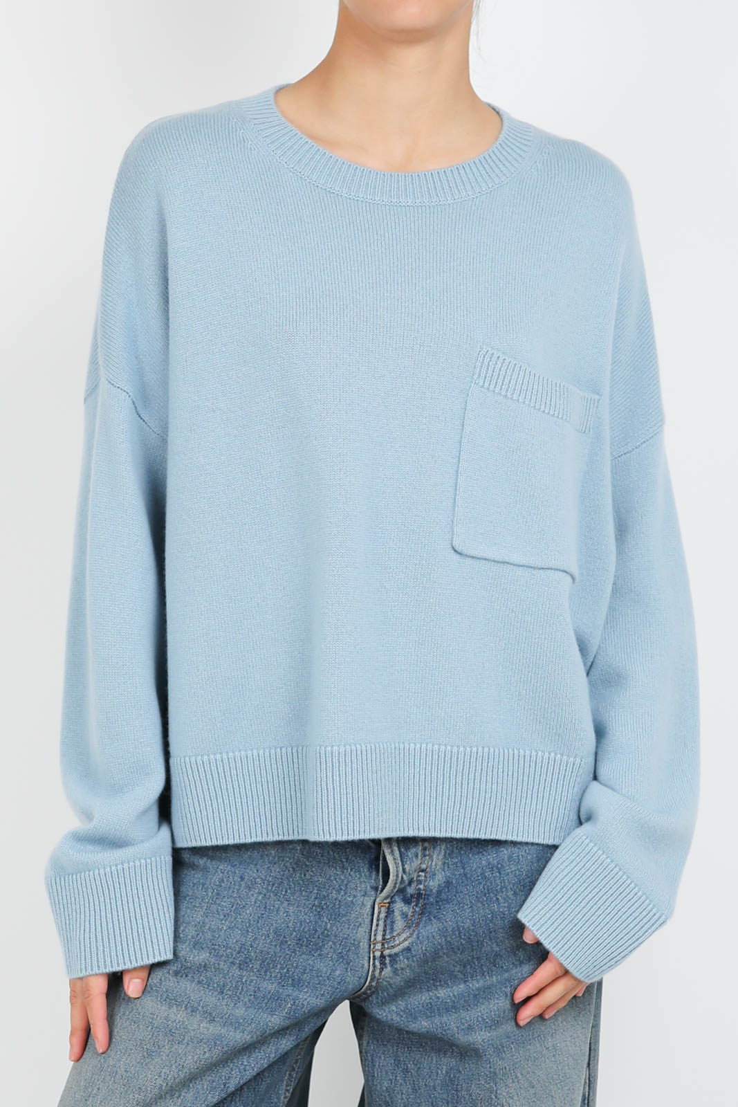 Andie sweater in Powder Blue