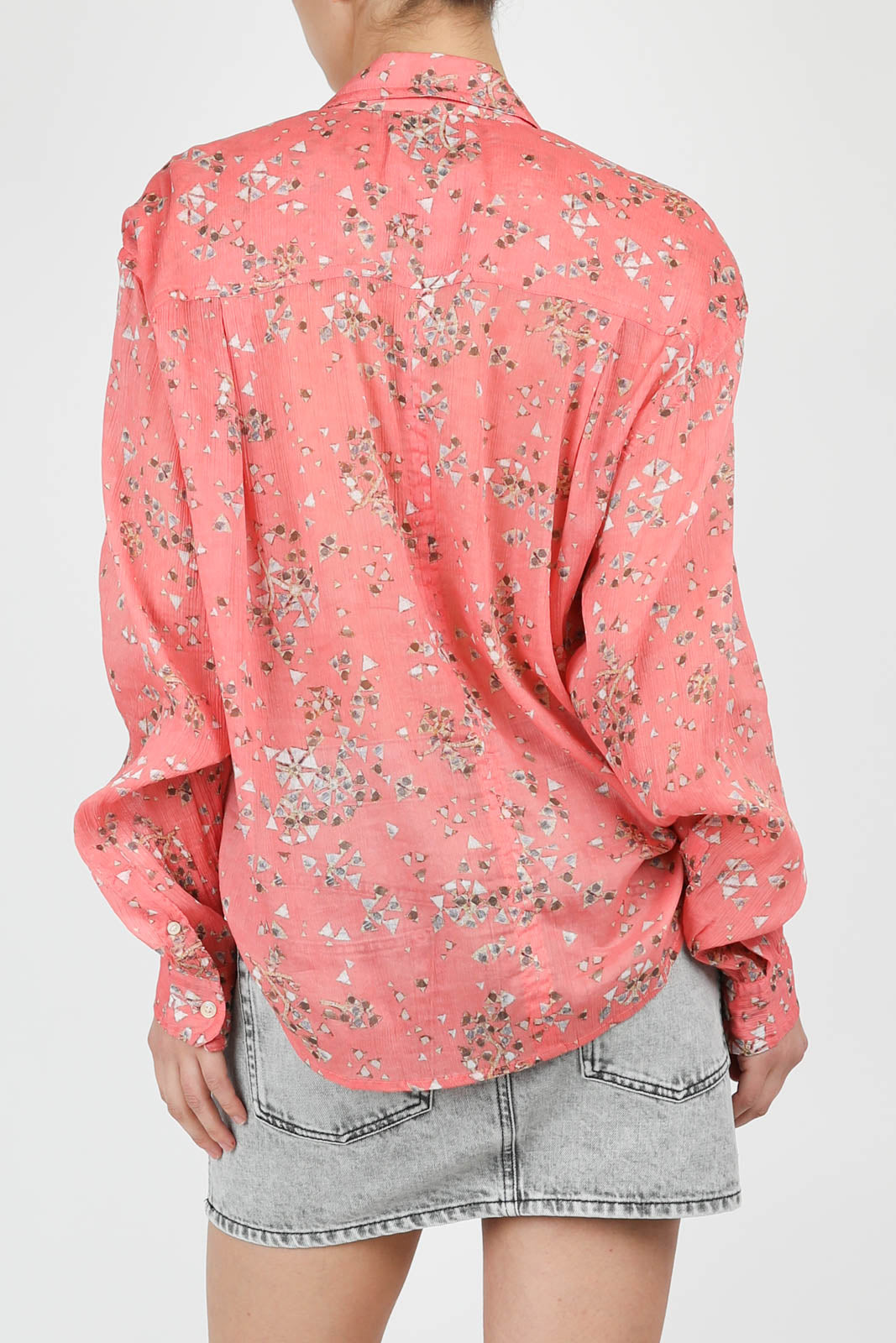 Cathy blouse in shell pink