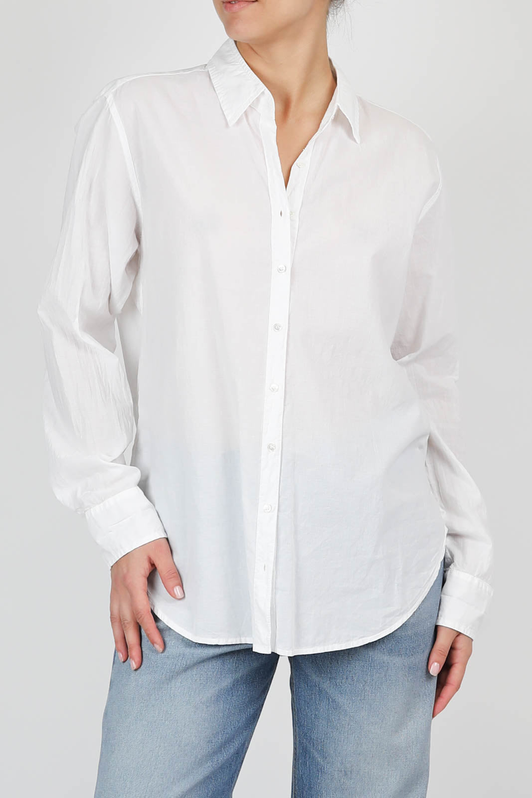 Beau blouse in white