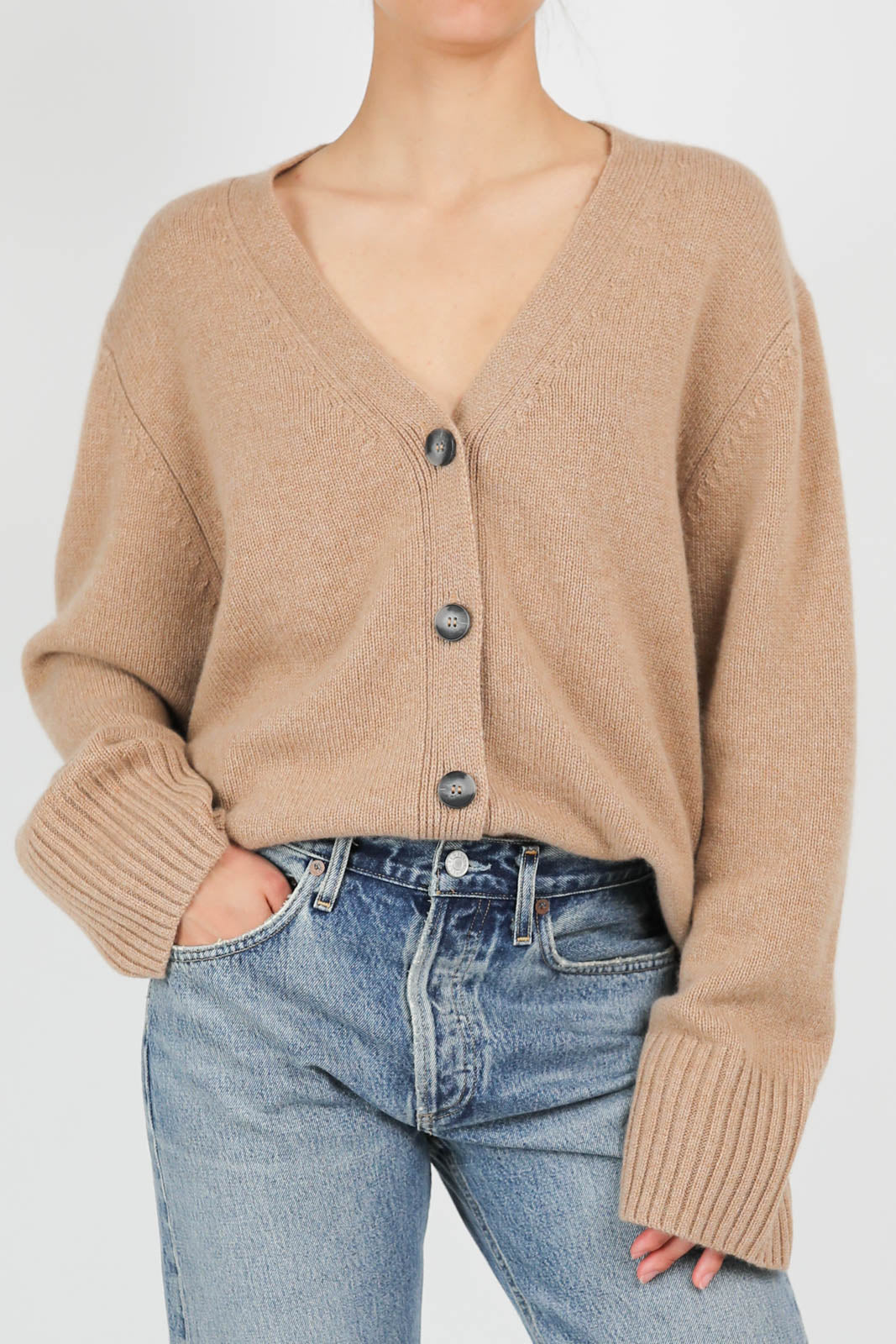 Berta cardigan in brown