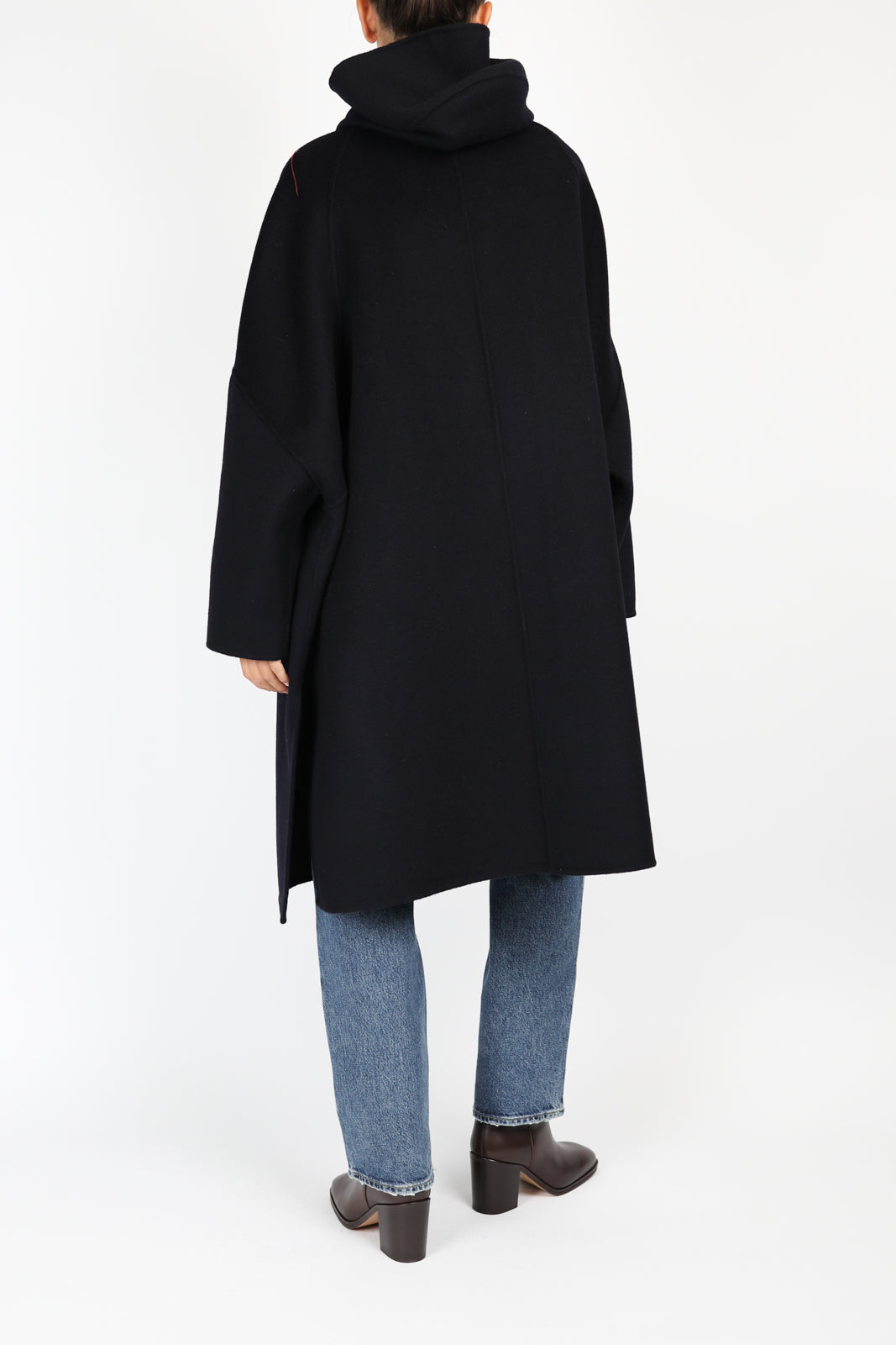 Violetta coat in Blu Navy