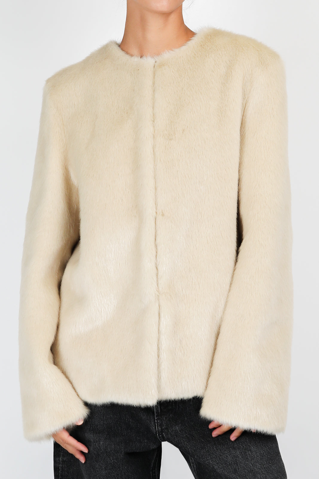 Calista jacket in ivory