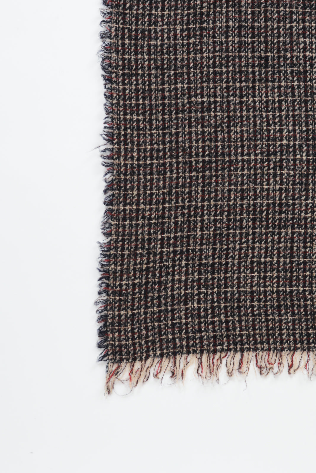 Mirko scarf in bordeaux/marron